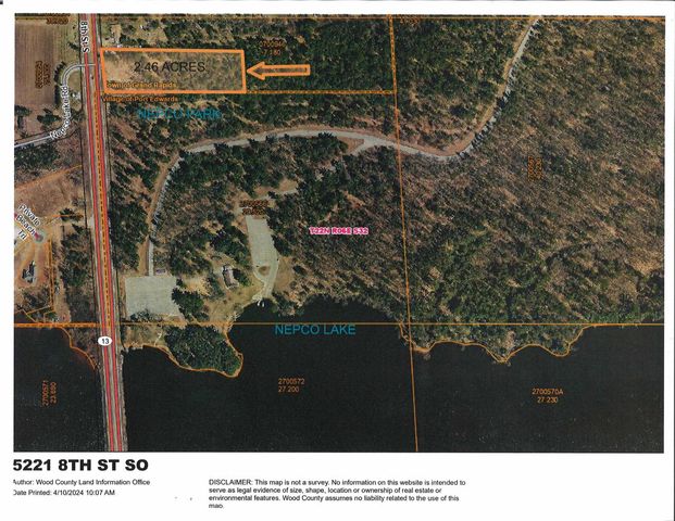 5221 South 8th Street LOT 1, Wisconsin Rapids, WI 54494