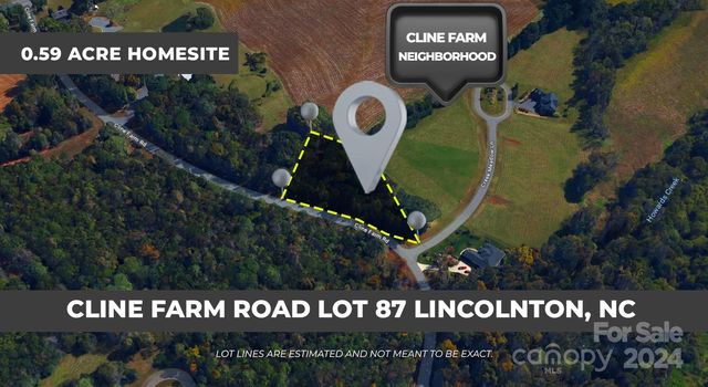 Lot 87 Cline Farm Rd, Lincolnton, NC 28092