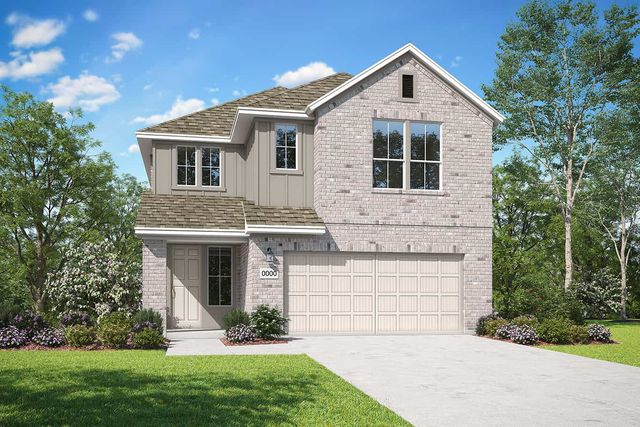 Skyview Plan in Terrace Collection at Turner's Crossing, Buda, TX 78610