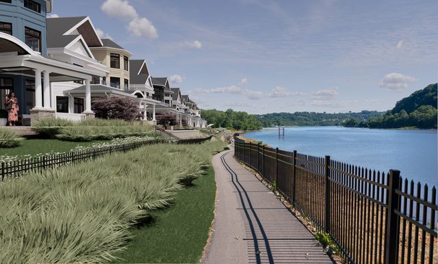 Shoreline Estates Plan in The Rivers Edge of Oakmont, Oakmont, PA 15139