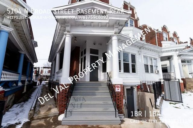 5104 N  Broad St   #BASEMENT, Philadelphia, PA 19141
