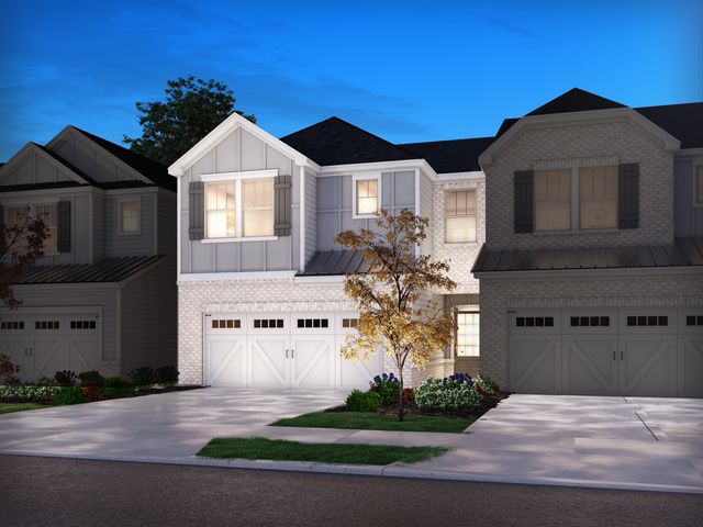 Bakersfield Plan in Willowcrest Townhomes, Mableton, GA 30126