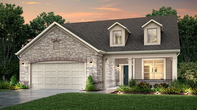 Torino II Plan in The Courtyards at Carr Farms, Hilliard, OH 43026