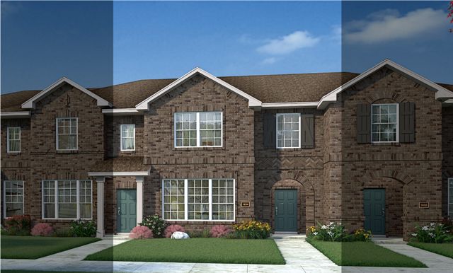 Travis Plan in Cloverleaf Crossing Townhomes, Mesquite, TX 75150