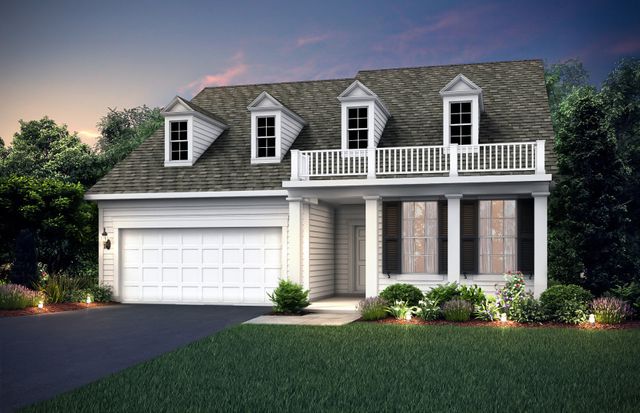 Abbeyville with Basement Plan in The Grove at Beulah Park, Grove City, OH 43123