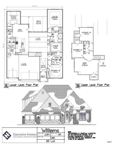 Williams Plan in The Estates at The River, Bixby, OK 74008