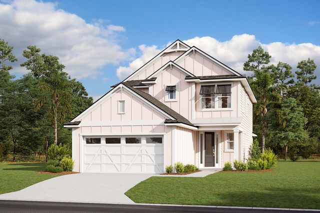 Fanning Home Floor Plan @ Seabrook Village in Nocatee- Seabrook Village, Ponte Vedra, FL 32081