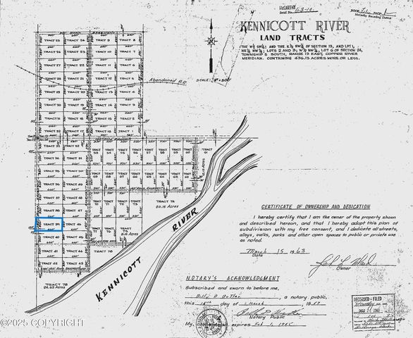 Township Road 39 Kennicott Riv, Chitina, AK 99566