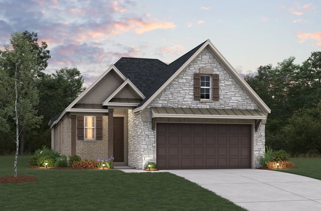 Cambridge Plan in Jubilee, Hockley, TX 77447