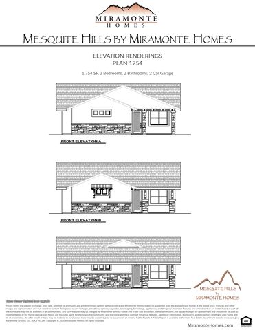 Mesquite Hills 1754 Plan in Miramonte at Mesquite Hills, Cottonwood, AZ 86326