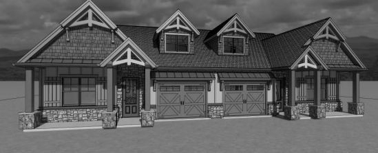 Dogwood Cottage Plan in The Village on Blackwell Creek, Marble Hill, GA 30148