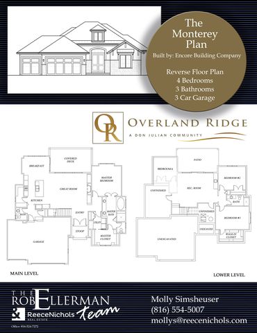 Monterey Reverse Plan in Overland Ridge, Kansas City, MO 64151
