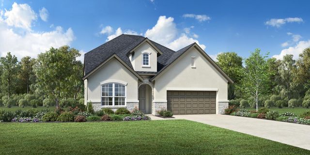 Adam Plan in Lakes at Creekside - Villa Collection, Tomball, TX 77375
