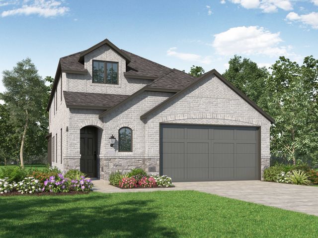 Plan Ellington in Grand Central Park: 40ft. lots, Conroe, TX 77304