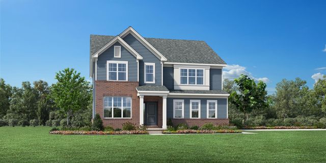 Frankfort Plan in Toll Brothers at Fosdick Glen, Saline, MI 48176
