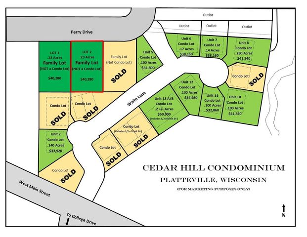 Lot 2 Perry Drive LOT 2, Platteville, WI 53818