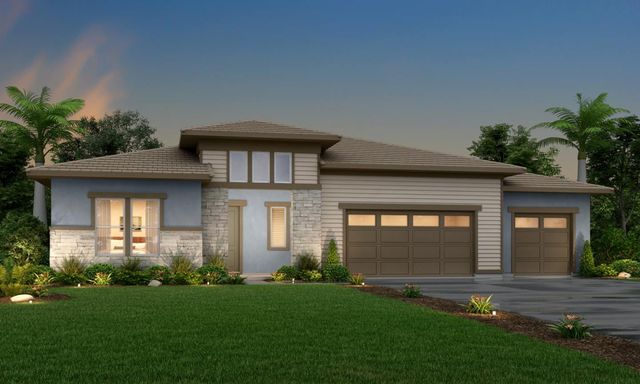 The Hilltop Sunflower Plan in Canyon Ridge at The Preserve, Friant, CA 93626