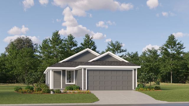 Pinehollow Plan in Rancho Del Cielo : Cottage II Collection, Jarrell, TX 76537