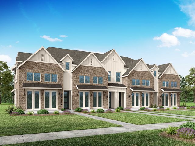 Plan Berkley in Woodforest Townhomes: Townhomes: The Patios, Montgomery, TX 77316