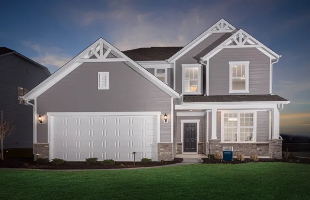 Newberry Plan in Bridle Oaks, Whitestown, IN 46075