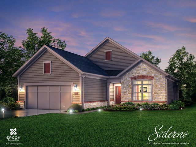 Salerno Plan in The Courtyards at Curry Farms, Louisville, KY 40245