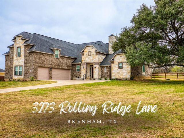 3273 Rolling Ridge Ln, Brenham, TX 77833