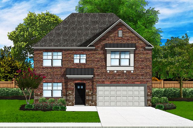 Porter II E2 (Brick Front) Plan in The Grove, Florence, SC 29501
