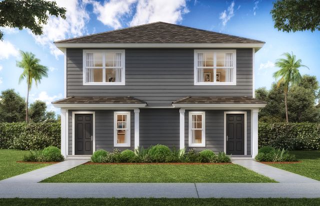 2076 Duplex Plan in Southern Impression Homes | Jacksonville, Jacksonville, FL 32218