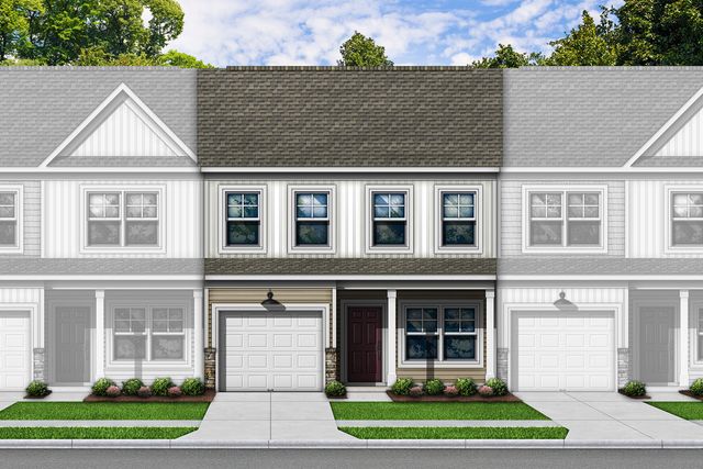 Oakview Townhome A Plan in Wendover Townhomes, Duncan, SC 29334