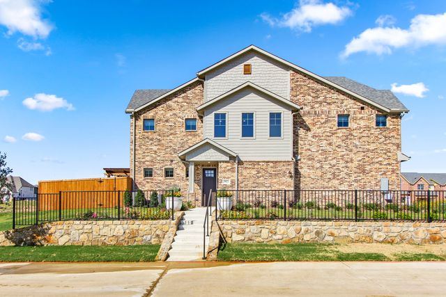 Huckleberry Plan in Wildridge Townhomes, Oak Point, TX 75068
