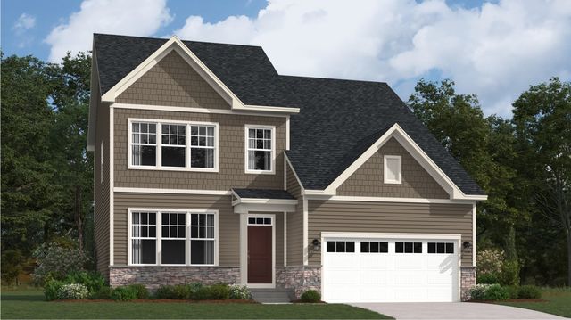 Plymouth Basement Plan in Harpers Mill : Executive Collection, Chesterfield, VA 23832