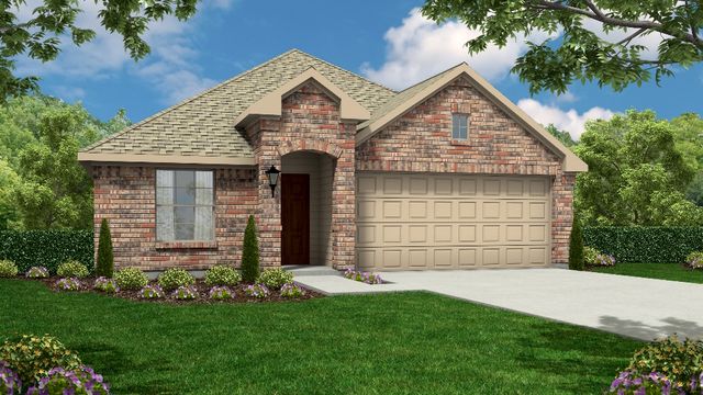 The Oakshire Plan in Trails at Woodhaven Lakes 45's, Houston, TX 77053