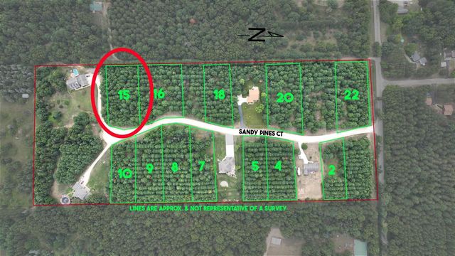 Lot 15 Sandy Pines Court #15, Redgranite, WI 54970
