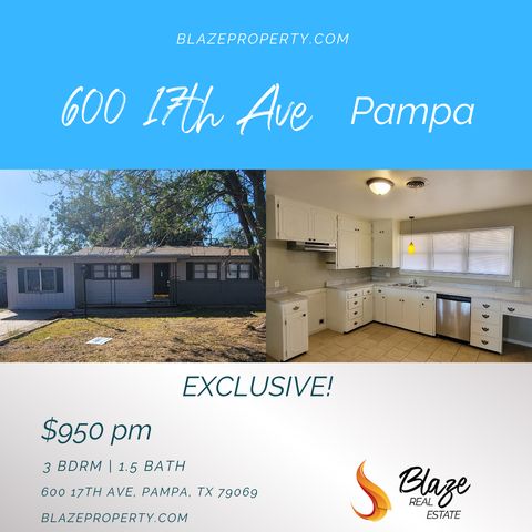 600 E  17th Ave, Pampa, TX 79065