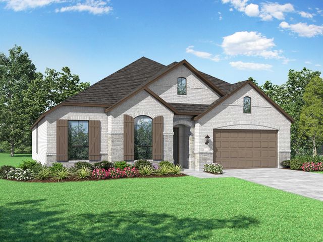 Plan Chesterfield in Davis Ranch: 60ft. lots, San Antonio, TX 78254