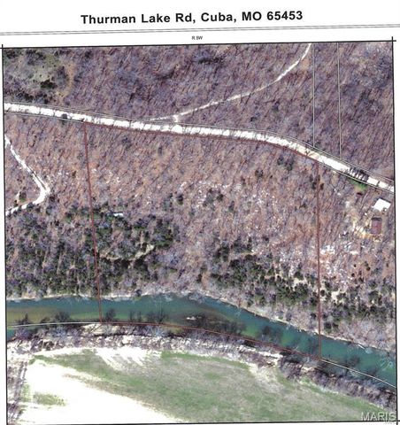 Thurman Lake Rd, Cuba, MO 65453