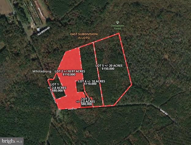Lot 2 Sand Rd, Snow Hill, MD 21863