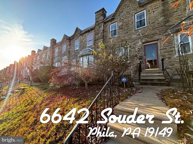 6642 Souder St, Philadelphia, PA 19149