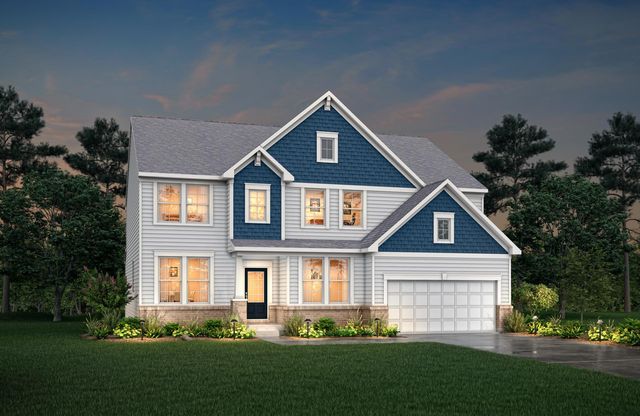 VANDERBURGH Plan in Estates at Monroe Crossings, Middletown, OH 45044