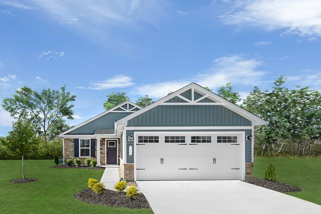 Aruba Bay Plan in Brandywine Ranches, Greenfield, IN 46140