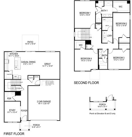Holcombe Plan in Greenwood Lakes, New Haven, IN 46774