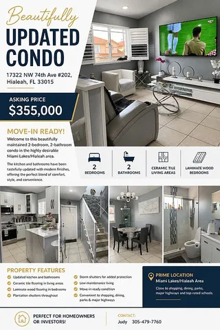 17322 NW 74th Ave #202, Hialeah, FL 33015