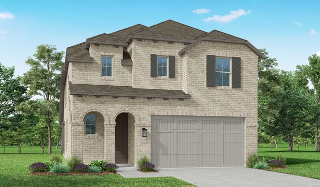 Plan Lincoln in Brookewater, Rosenberg, TX 77471