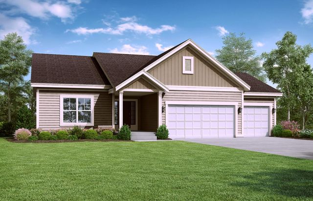 Carbondale Plan in Eastbrooke at Creekmoor, Raymore, MO 64083