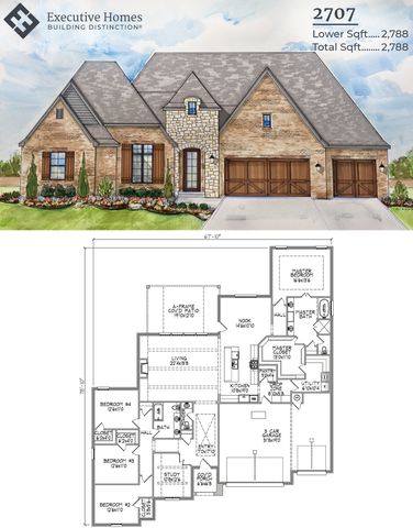 2707 Plan in Estates at Forest Park, Claremore, OK 74017