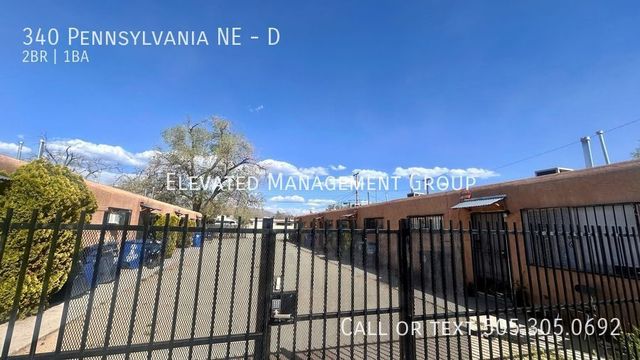 340 Pennsylvania St   NE #D, Albuquerque, NM 87108
