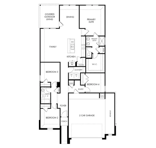 The Callaghan (830) Plan in Waterstone Crossing, Kyle, TX 78640