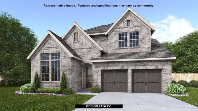431A Plan in The Tribute 50', The Colony, TX 75056