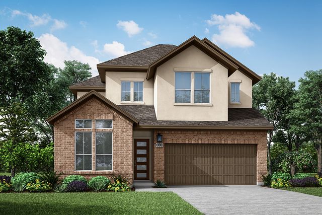 Hawthorn Plan in Arbor Collection at Bryson, Leander, TX 78641