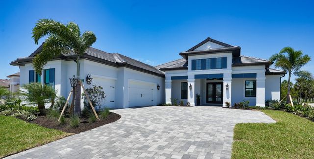 Pebble Beach Plan in St. Lucia at Boca Royale Golf and Country Club, Englewood, FL 34223